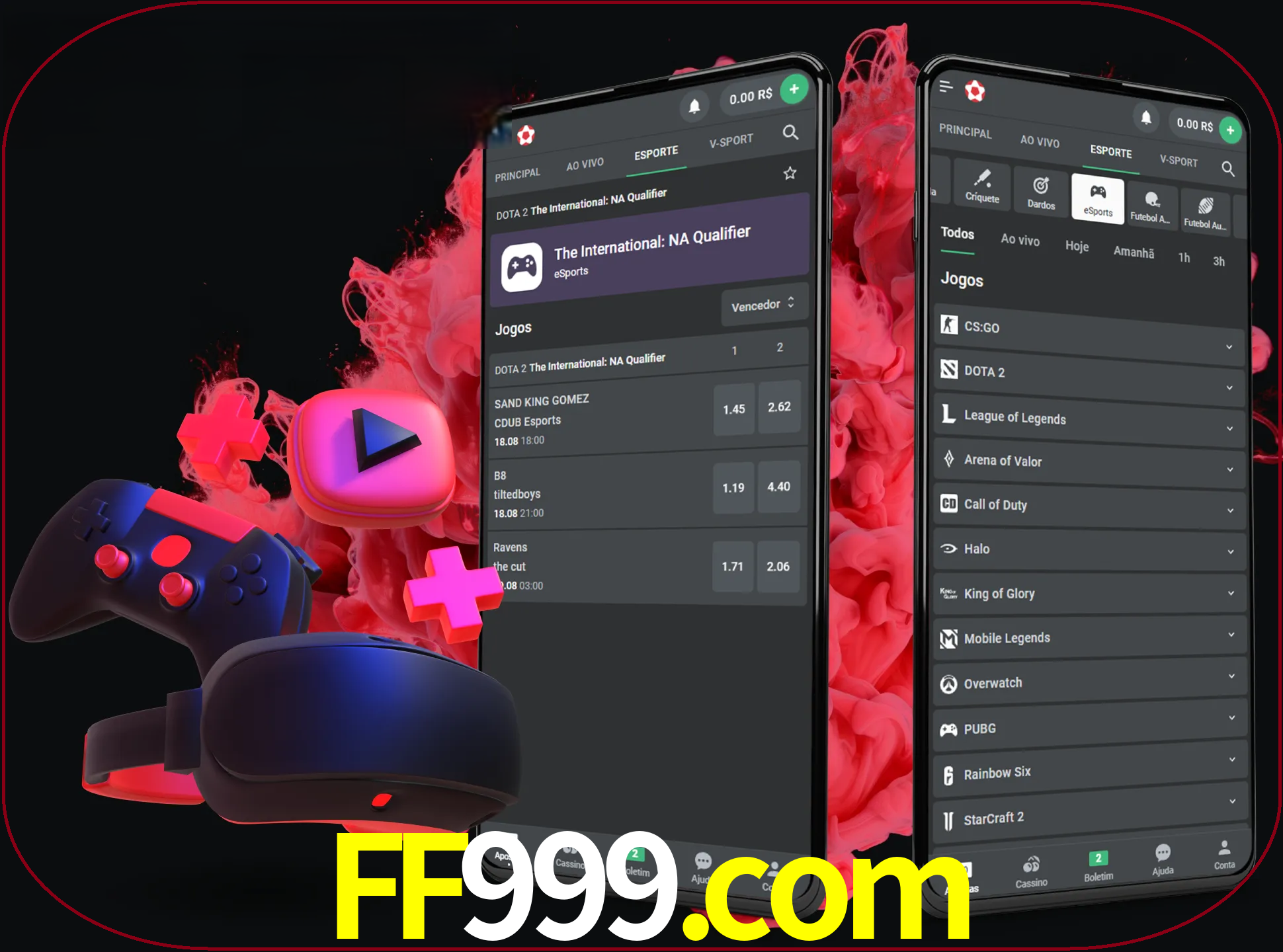 Para ter a aplicação móvel ff999 no seu smartphone, basta descarregar o ficheiro apk e seguir as instruções.