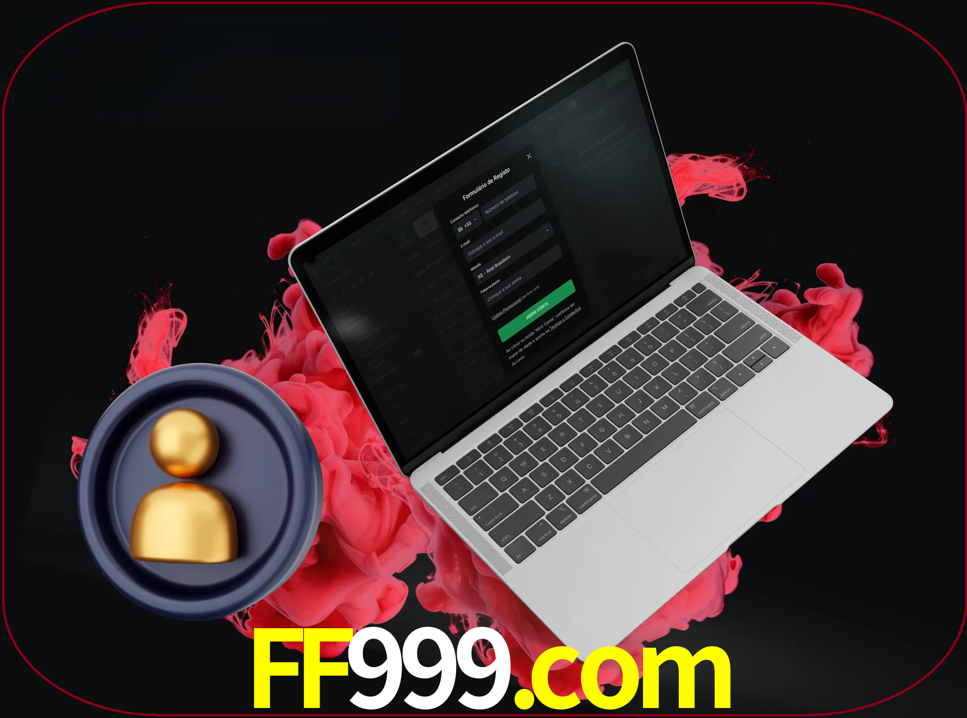 No cabeçalho do site ff999, clique no botão que o levará a um formulário especial onde terá de introduzir as suas informações actuais.