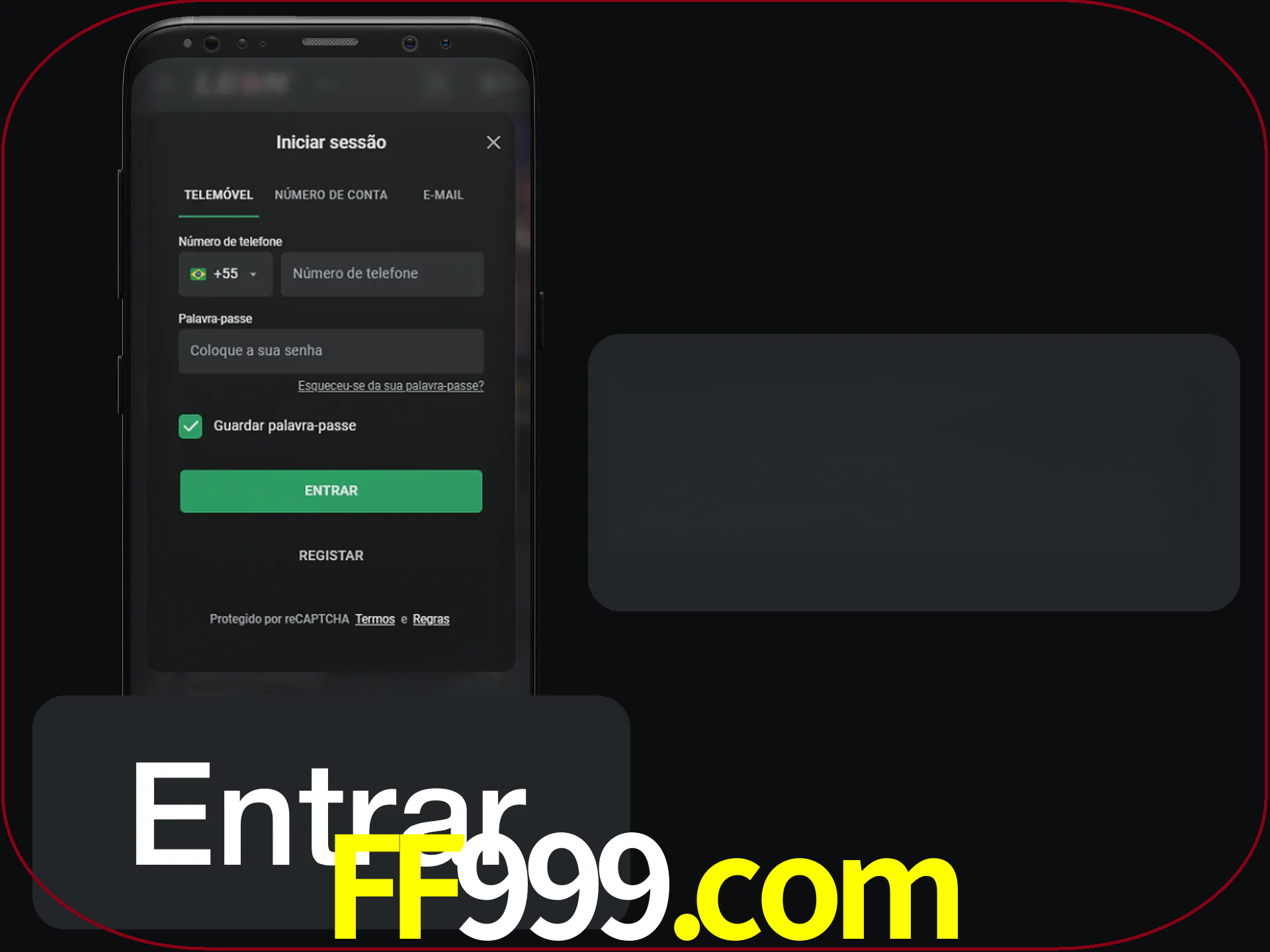 Faça o login para começar a apostar e jogar no cassino.